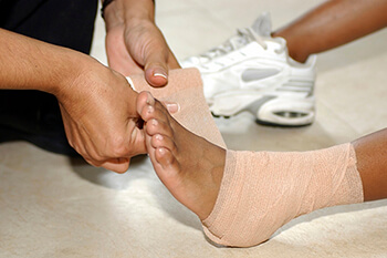 ankle sprain treatment in the Berks County, PA: Reading (Muhlenberg, Cumru, Wyomissing, Blandon, Shillington, Pennside, Birdsboro, West Reading, Sinking Spring, Laureldale, Reiffton, Fleetwood) areas